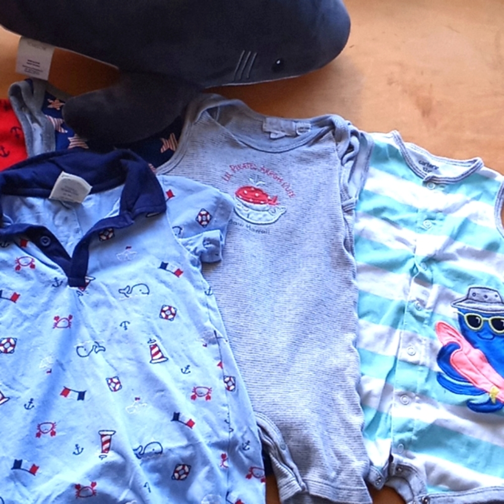 3 for $15 - 12 Month Bundle Boy Summer Outfits